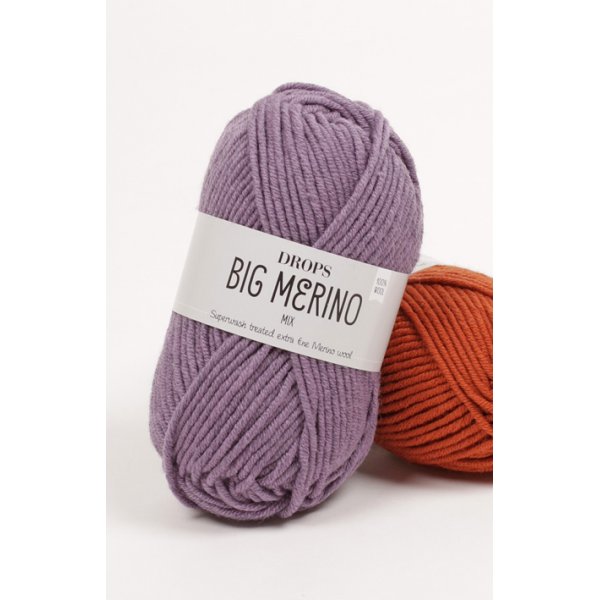 Drops Big Merino -lankaa - 50g (n. 20 eri vrivaihtoehtoa)