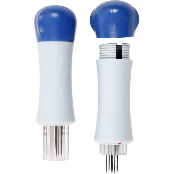 Muovinen huovutusneulanpidike 7 vlineulalla