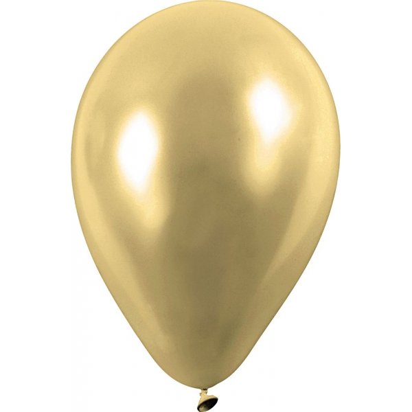 Ilmapallot - kulta - 23 cm - 8 kpl