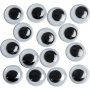 Liikkuvat silmt - tarttumattomat - 8 mm - 40 kpl