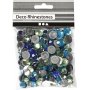 Strassit - sininen/vihre harmonia - Pyre - 6+9+12 mm - 360 kpl