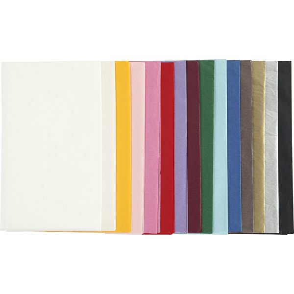 Pehmopaperi - sekavrej - 50 x 70 cm - 14 g -15 x 2 arkkia