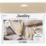 Mini DIY Kit -korut, kaulakorut ja rannekorut hunajakalsiitilla