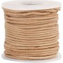 Nahkanauha - luonnollinen - 1 mm - 10 m