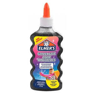 Liima Elmer's - 177 ml - Glitterliima - Musta Liima Elmer's - 177 ml - Glitterliima - Musta