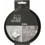 Alumiinilanka - 1 mm - musta - 16 m