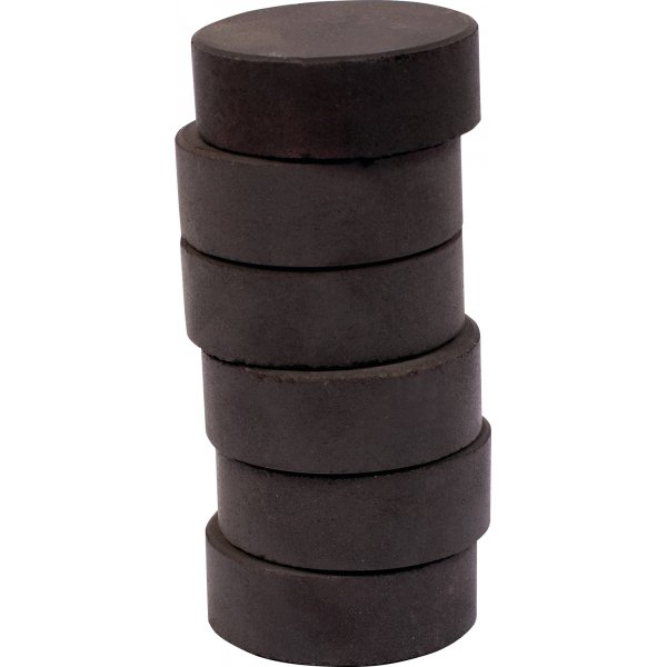 Vrikiekot 44 mm - musta - 6 kpl
