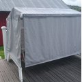 Asiakaskuva Markiisikangas ja koristekangas Toldo Grey - 160 cm