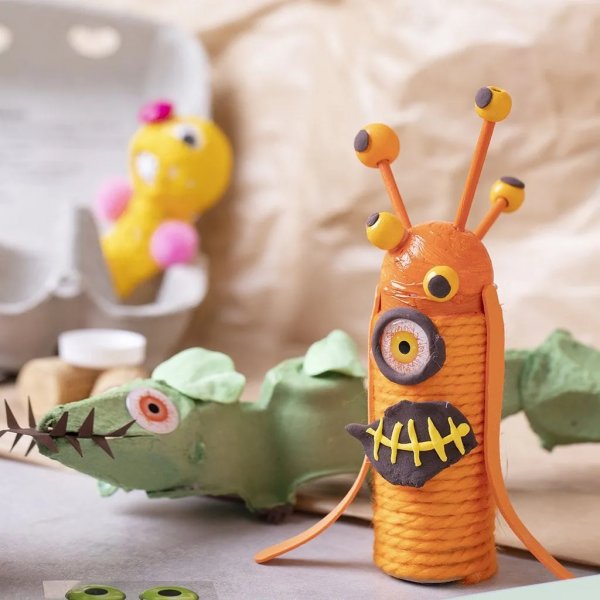Maxi DIY Mix Funny Monsters, sekavärejä Maxi DIY Mix Funny Monsters, sekavärejä