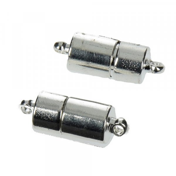 Magneettilukko 20 mm - hopeoitu 2 kantaa, erittin vahva
