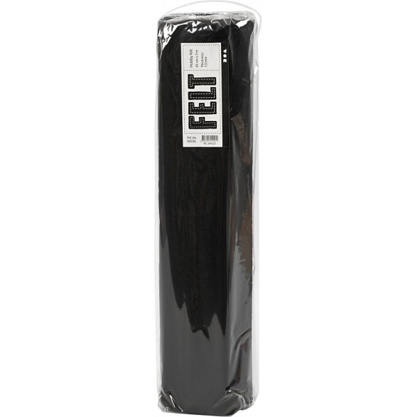 Hobby-huopa - musta - 5 m