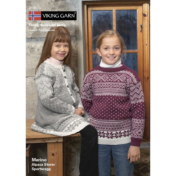 Kuvioluettelo Viking Setesdal Girl (2106) - Merino