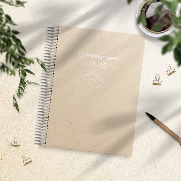 Kalenteri 24/25 - Opettajan kalenteri vaakasuoraan