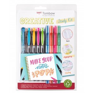 Tombow Creative Study Kit 10 osaa