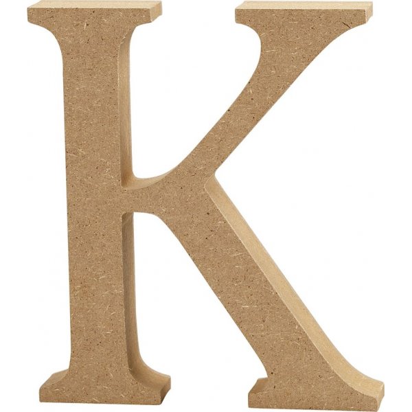 Kirjain - 13 x 2 cm - K