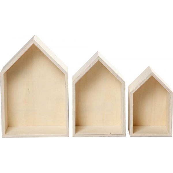 Silytyslaatikot - talot - 3 kpl
