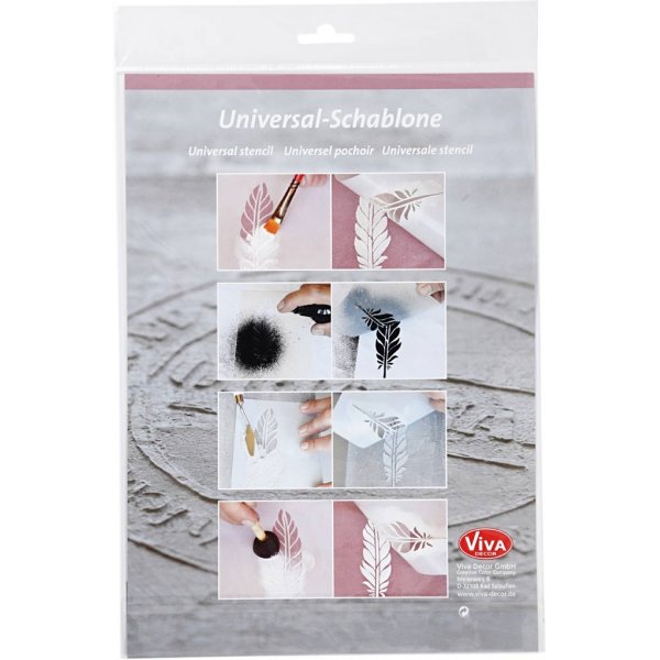 Stensiili - kukat - A4 Stensiili - kukat - A4