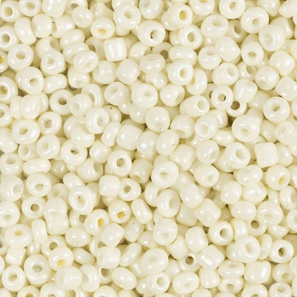 Rocaille helmi - helmiinen - 25 g