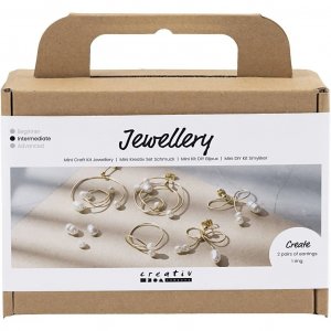 Mini DIY-setti - Korvakorut ja sormus