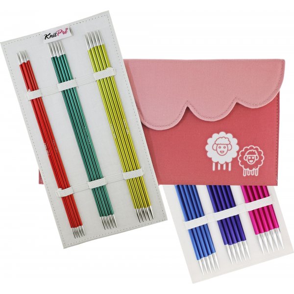 Neulesetti Zing - Kaksikrkiset puikot - 20 cm