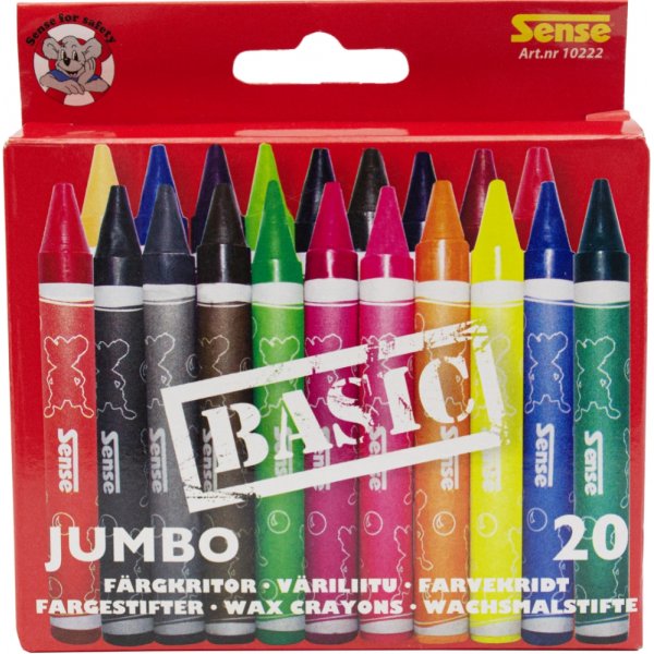 Crayons Basic Mini Jumbo 20-P
