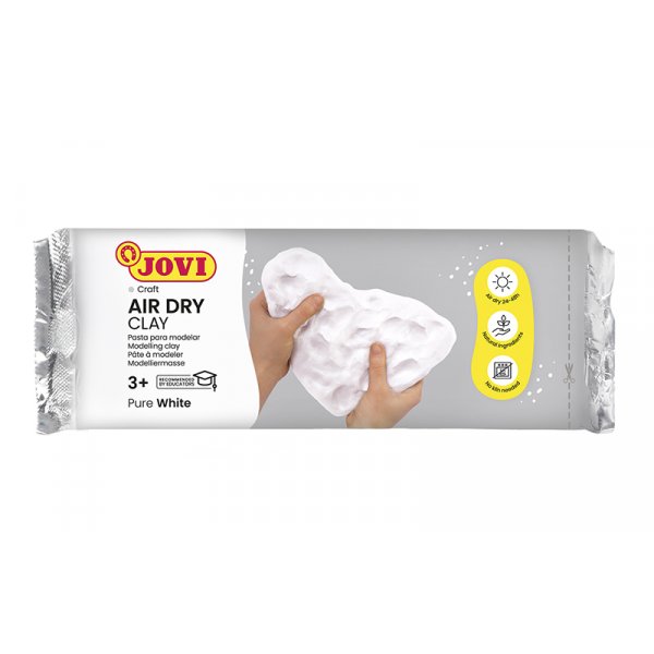 Savi - Jovi Air Dry - Ilmakuivaussavi 1000 grammaa Valkoinen 86
