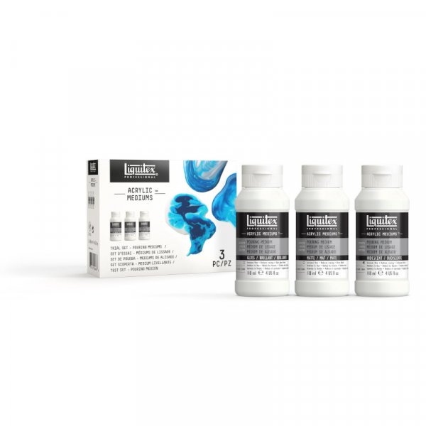 Akryyli Medium Liquitex - Nytesarjan kaataminen