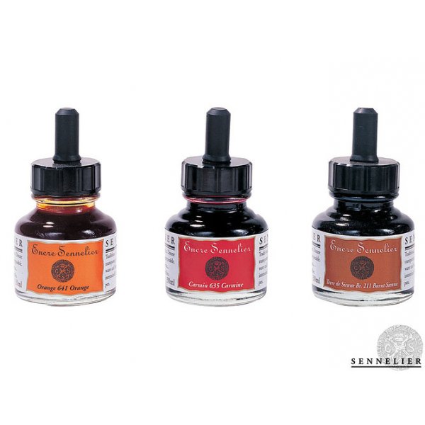 Merkkikyn Sennelier Shellac Ink 30 ml