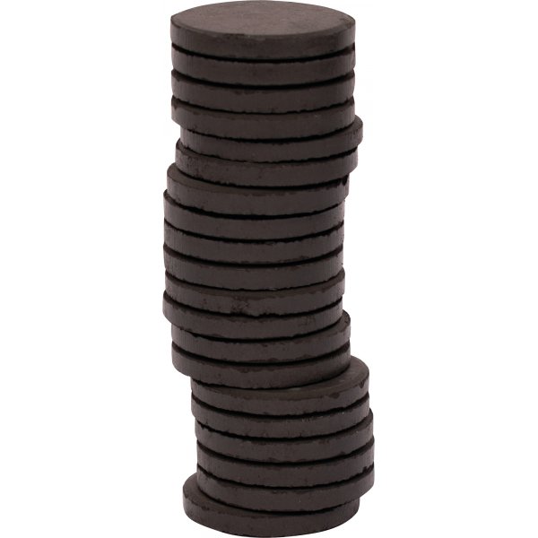 Vrikiekot  30 mm - musta - 20 kpl