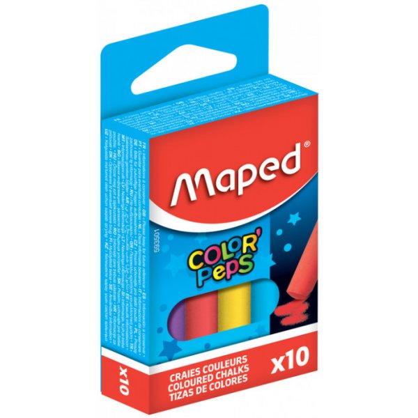 Liitu - Maped - Väriliidut 10 kpl