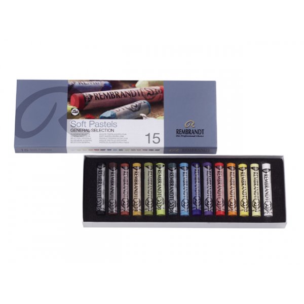 Pehmet pastellivriliidut - 15 kpl