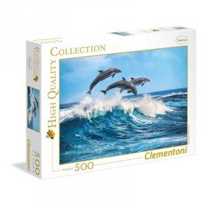 Puzzle HQ Collection 500 palaa - Delfiinit