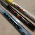 Asiakaskuva Posca Marker PC-1MR 0,7 mm Ultra Fine - hopea