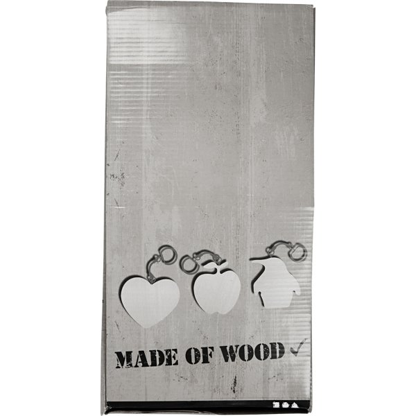 Avaimenper puisella kyltill - 128 kpl