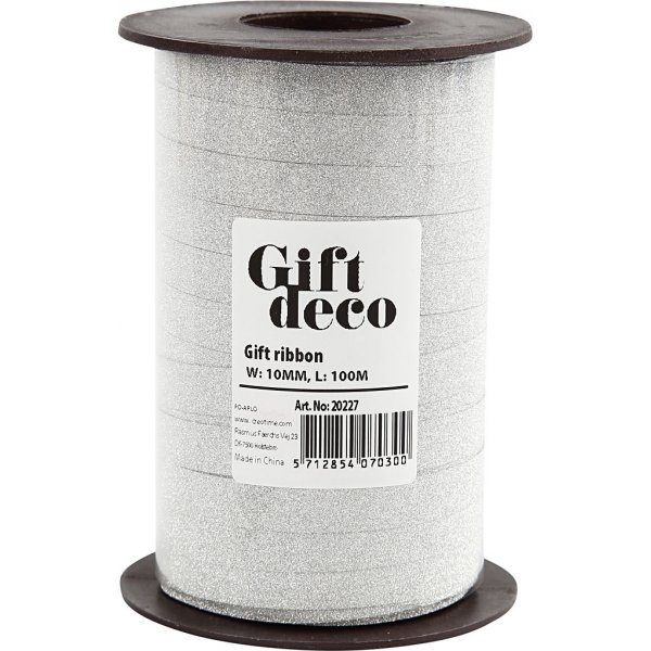 Lahjanauha - hopea - glitter - 100 m