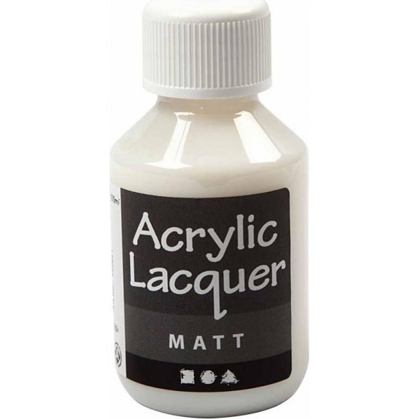 Akryylilakka - matta - 100 ml