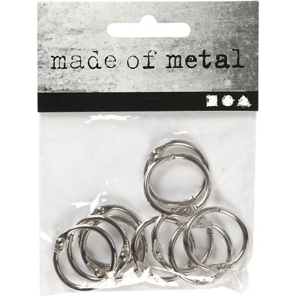 Kirjarengas - 19 mm - 10 kpl