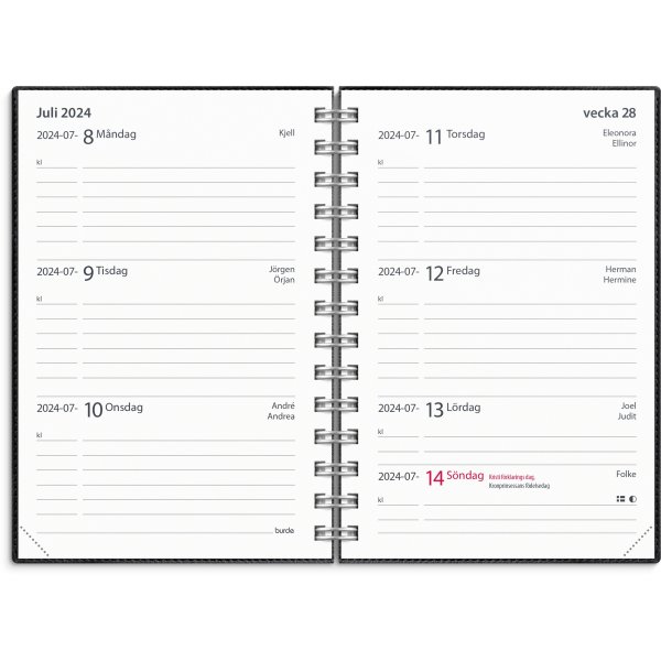 Kalenteri 24/25 - Little Study Year - Twist black