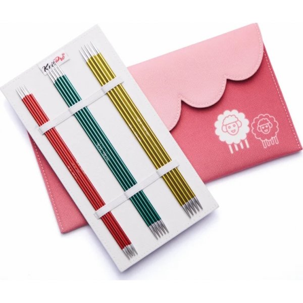 Neulesetti Zing - Kaksikrkiset puikot - 20 cm