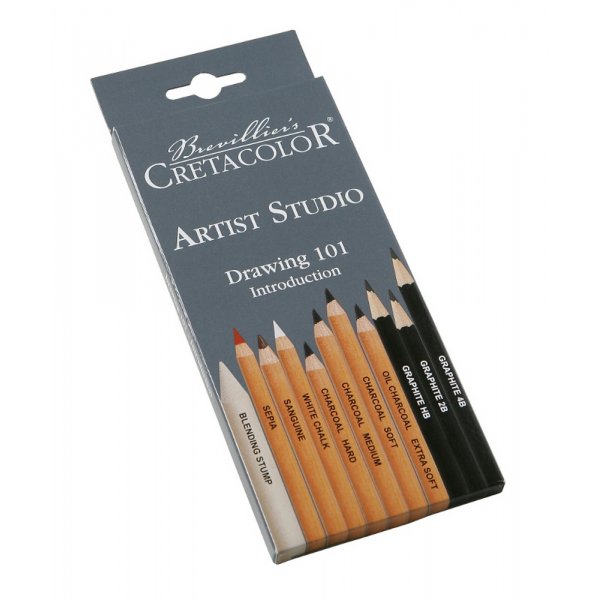 Piirustuskynsarja Cretacolor Artist Studio Line - 11 kyn