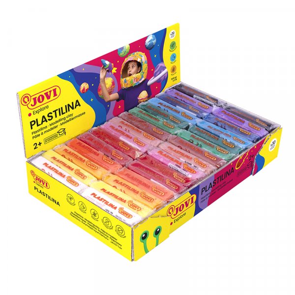 Savi - Jovi Plastilina - 30 kpl sekavrej 50 g