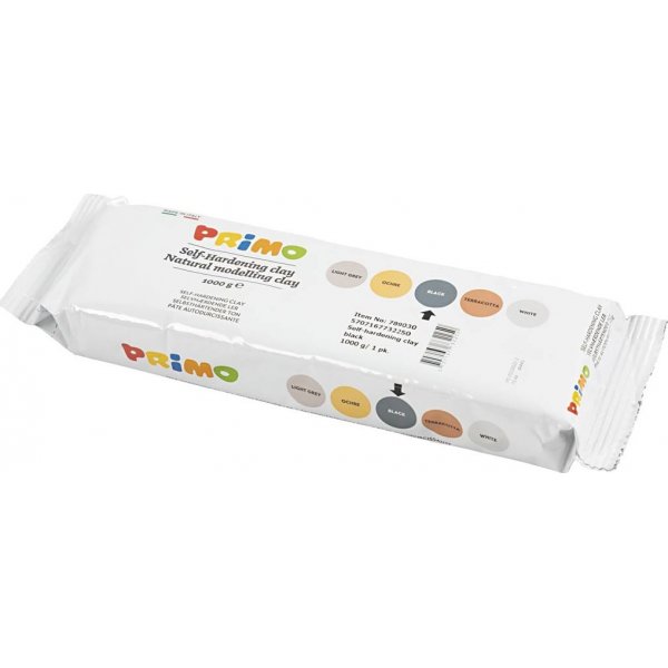Itsekovettuva savi - musta - 1000 g