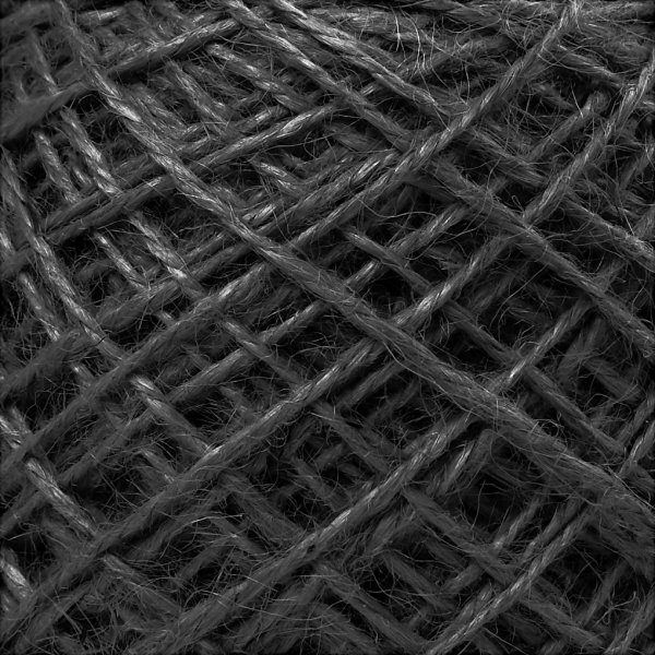 Luonnollinen hamppu - musta - 150 m