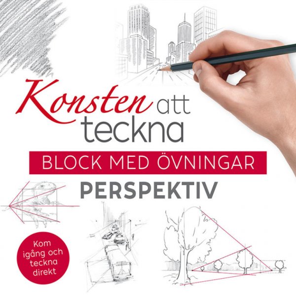 Piirtmisen taito: lohkot harjoituksilla Perspektiivi