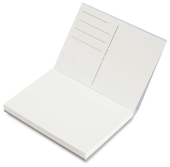 Akvarellipostikorttilohko Akvarellipostikorttilohko