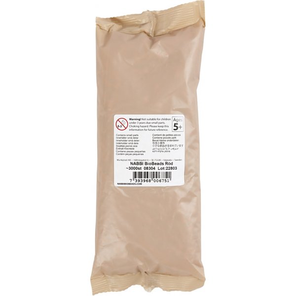 NABBI BioBeads - punainen - keskikokoinen - 3000 kpl
