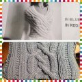Asiakaskuva DROPS Big Merino Mix -lanka - 50g - Denim sininen (07)