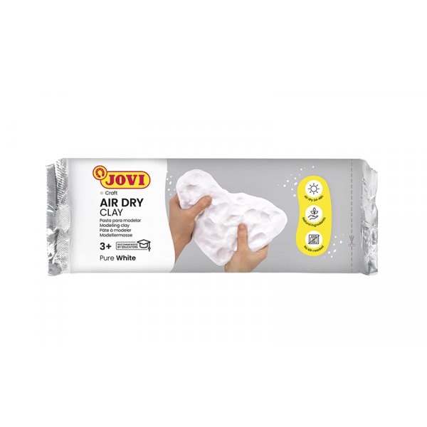 Savi - Jovi Air Dry - Ilmakuivaussavi 500 grammaa Valkoinen 85
