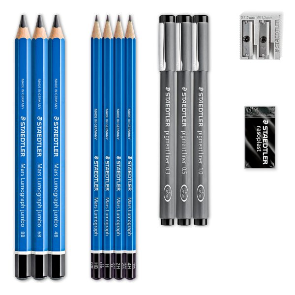 Piirustussarja STAEDTLER Design Journey Mixed 100% PEFC Piirustussarja STAEDTLER Design Journey Mixed 100% PEFC