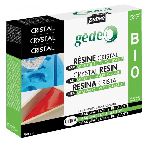 Hartsi - Pebeo Crystal - Kirkas bioorgaaninen hartsisarja 750 ml